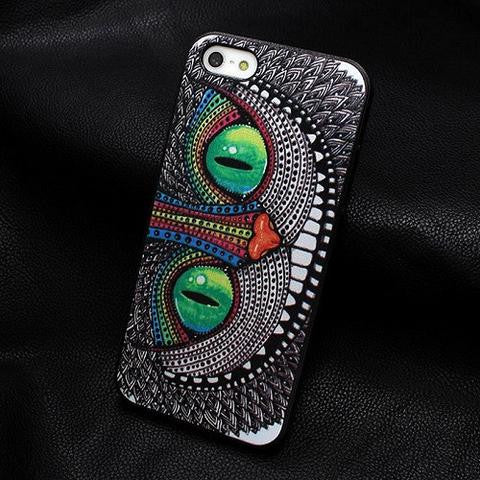 Bohemian Cheshire Cat iPhone Case